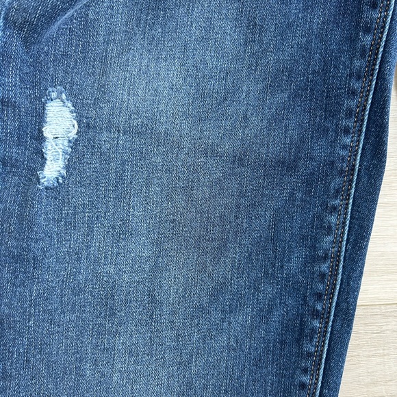 NWT SPANX Women's Ankle Skinny distressed skinny jeans, medium wash - Picture 8 of 10